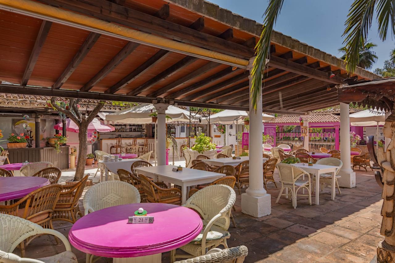 Roman Oasis bar and terrace